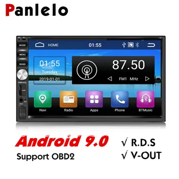 Panlelo S1 2 Din Android de 7 inch GPS Auto Android 9 Stereo Auto 1080P Radio Bluetooth WiFi Player Multi-Media