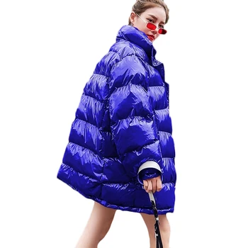 Hanorac Femei nou design de Iarnă în Jos jacheta Femei Haina Lunga cu Gluga Outwear Femei Hanorac Bumbac Gros Căptușit 2020 jos Haine de sex Feminin