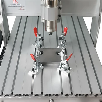 Router CNC masina de Muncă instrument de Metal de Masă cu Clemă Gravor de Fixare Platen Router CNC Prindere Lemn kituri
