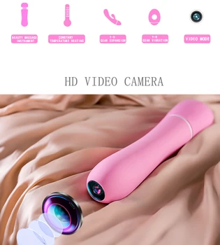Wifi Vibrator Smart Camera APP de Control Vibrator Vibrator de Încălzire Corp Masaj Penetrare sex Feminin Vibratoare Jucarii Sexuale pentru Femei Cupluri