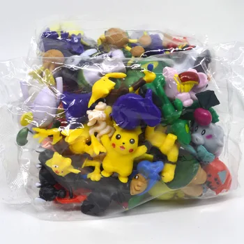 NU Repeta pokemon păpuși 144PCS acțiune figura jucării pentru carta takara tomy pokemones figura seturi