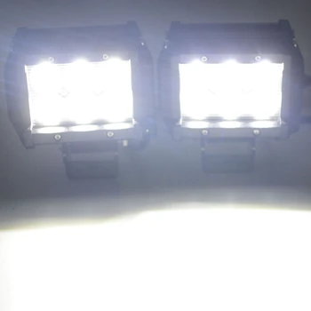 10buc 4 Inch 18W led-uri de conducere light 18W LED Bar Spot Inundații 12v 24v LED lumina de lucru bar 4x4 Pentru uaz niva 4x4