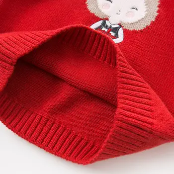 DB8433 dave bella toamna copii sugari fete de moda de top pentru copii toddler pillover copii boutique pulover tricotate