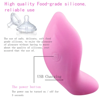 Invizibil de sex feminin portabil masturbari dispozitiv zece frecvența de vibrație sex jucărie în condiții de siguranță medicală material silicon