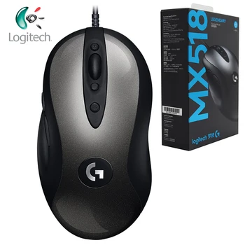 Logitech MX518 Original LEGENDARUL Clasic Mouse de Gaming 16000DPI Programare Mouse-ul Actualizat De la MX500/510 Pentru CSGO, LOL OW PUGB