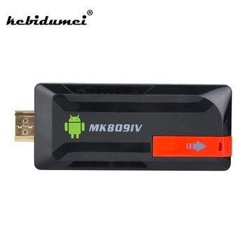 Kebidumei 2GB 8GB Android Wireless Dongle Smart TV Box WIFI Bluetooth Joc TV Stick HD Audio Converter MK809IV UE/SUA Plug