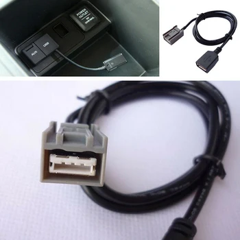 Masina Aux USB Cablu Adaptor de sex Feminin Port de cablu pentru Honda Civic Jazz, CR-V, Accord Stereo MP3 Interfață Accesorii Auto