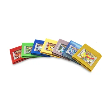 Pokemon Jocuri GBC Serie de 16 Biți Video Cartuș Joc Consola Carte de Joc Clasic Colecta Colorate Versiunea în Limba engleză