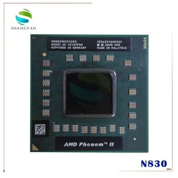 AMD phenom N830 CPU HMN830DCR32GM Socket S1 (S1g4) 2.1 G procesor pentru notebook laptop triple core