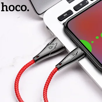 HOCO Magnetic Cablu USB pentru iPhone 12 11 Xs Max Xr 8 7 Rapid de Încărcare de Tip C Cablu de Date Incarcator Micro USB Cablu de Încărcare Sârmă
