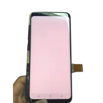 Arde-Umbra S8 AMOLED LCD cu rama pentru SAMSUNG Galaxy S8 G950 G950F Display S8 Plus G955 G955F Ecran Tactil Digitizer