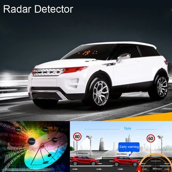 Anti Laser Masina de Radar cu Laser Safety Alert Traffic Auto Detector de Radar Sistem de Alarmă de 360 de grade full K/Ka/Ku/X/ VGR-2 română rusă