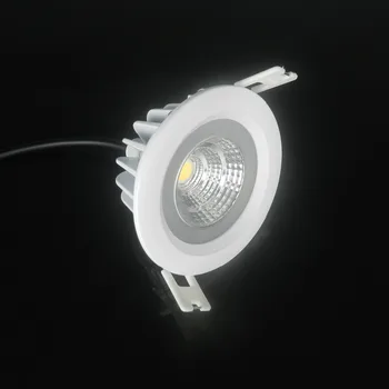 1buc Sofer 5w 7w 9w 12w 15w 18w 20w 30w LED Downlight AC 220V IP65 rezistent la apa de Baie Estompat CONDUSE de Plafon Lumina la fața Locului