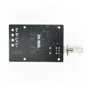 ZK-502L MINI 5.0 Bluetooth Bord Amplificator Audio Wireless Digital Putere de 2 x 50W Dual Channel Stereo Amplificador 95AD