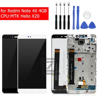 Pentru Xiaomi Redmi Notă 4X 4GB MTK Display LCD Touch Screen Sticla cu Rama Digitizer LCD Redmi Notă 4X 4GB Asamblare Piese
