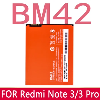 Original BN41 BN43 BM45 BM46 BM42 Baterie Pentru Xiaomi Redmi Note 4 Hongmi Note 4X Original Inlocuire Baterii de Telefon Mobil