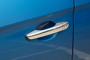 Chrome Mânerul Ușii Capacul Cupa Castron Garnitura Pentru Hyundai Creta Ix25 2016 2017 2018 Turnare Prinde Garnitura Capac De Acoperire Decorare