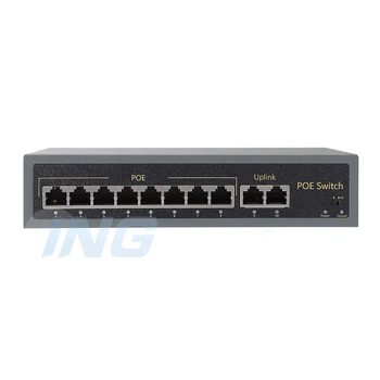 8+2 8-Port 10/100M Comutator IEEE802.3af 120W 48V Switch POE Power over Ethernet pentru Sistemul de Camera IP de Rețea Switch