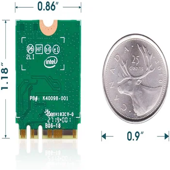 EDUP 2.4 Gbps Dual Band Wireless Bluetooth 5.1 WIFI 6 AX200 NGW PCIE M. 2 Adaptor 802.11 ax MU-MIMO Intel WiFi Rețea Wlan Card