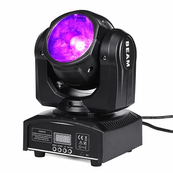 60W Led-uri 4in1 RGBW Fascicul de Mișcare Cap Fascicul de Lumina Super-Luminos LED-uri DJ Spot Light Dmx Lumini de Control Cu FlightCase