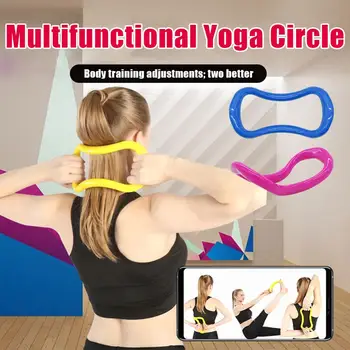 Yoga Cerc Magic Sală De Fitness Inel De Buclă Talie Formă De Umăr Pilates Culturism Exercitii Acasa De Formare Accesorii
