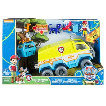 2020 NEW Sosire Reale Paw Paw Patrol Vehicul de Teren Porniți Luminile Și Sunetele Cu o simplă Apăsare De Buton jucărie pentru copii