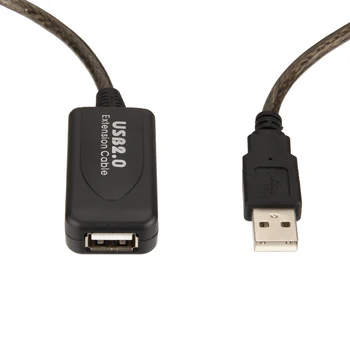 5m/10m/15m USB 2.0 Activ Repetor Cablu Extensie Duce Semnal Manifier Extinde Cablu JHP-cel Mai bun