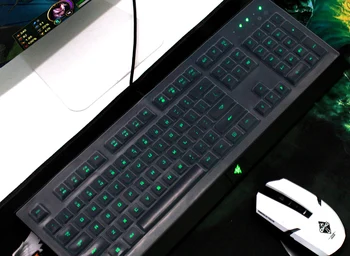 Transparent, Clar Silicon Tastatura Capac protector Pentru Razer Ornata Chroma Tastatură de Gaming