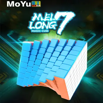 Moyu 7x7 CUB Meilong 7x7x7 Cub Magic 7Layers Viteza Cub Profesional Jucarii Puzzle Pentru copii Copii Cadou Jucărie