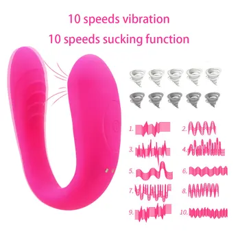 Flexibil Suge Vibratorul Pentru Femeie Anal Plug Clitorisul Stimulator Slim Penis Artificial Jucarii Sexuale Adulți De Sex Feminin Masturbator Erotic Machine