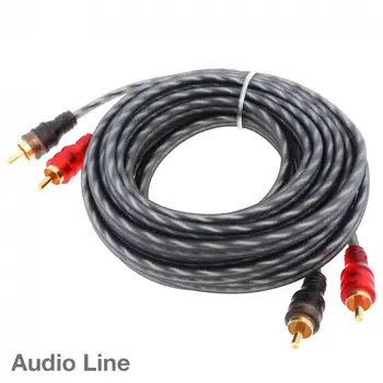 1 Set de Car Audio Cabluri pentru Kit Auto Difuzor Woofer Cabluri Auto Amplificator de Putere Audio de Linie de Linie de Alimentare cu Siguranțe