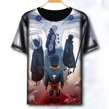 Naruto Tricou Haine De Moda Anime Tricou Maneca Scurta Itachi Uchiha Sasuke Cosplay Tricou Top