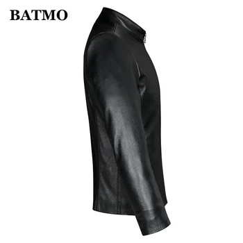 BATMO 2020 new sosire arc natural de vacă din piele jachete barbati,real, jachete de piele,plus-size S-5XL PDD04