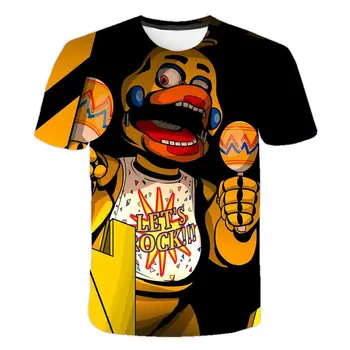 2021 Noi Desene animate pentru copii Urs Drăguț tricouri Imprimate 3D pentru Copii Imbracaminte tricou de Vara cu Maneci Scurte Băieți/Fete/Copii 3D T-Shirt