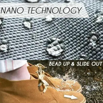 100ml Sticla Auto Nano Strat Hidrofob Pantofi Impermeabil Agent de Pulverizare Burete Lichid De Sticlă Auto, Lustruire poloneză