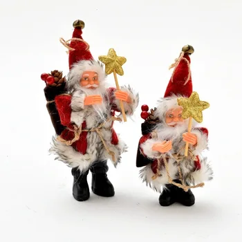 Crăciun Fericit, Moș Crăciun De Pluș Umplute Papusa Jucării Pentru Copii De Anul Nou Decor Pentru Acasă Xmas Party Ornament Cadou De Ziua De Nastere