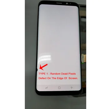 Display pentru S8 Inlocuire LCD pentru SAMSUNG Galaxy S8 G950 G950F Display S8 Plus G955 G955F + Touch Screen Piese cu Pixeli Morti