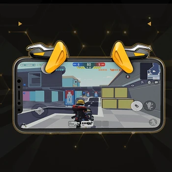ALBINA Mobile Controler de Joc pentru PUBG Gamepad Declanșa Scopul Buton L1R1 Shooter Joystick-ul pentru iPhone Android