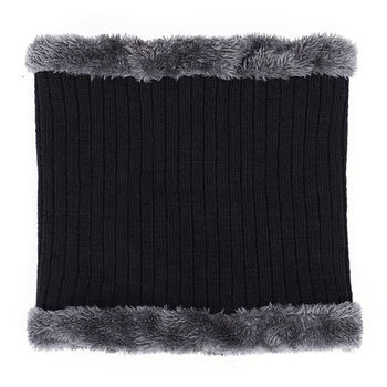 2019 Iarna populare bărbați capac de femei pe cap pompon knit beanie chelioși de sex masculin personalizate 2 Bucati Set tata pălărie de sex masculin în aer liber