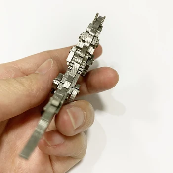 Lupul de stepă 3D Metalice din Oțel Mobilității Articulare Model în Miniatură Truse de Jucarii pentru Copii Băiat Despicare Hobby Clădire
