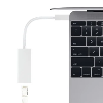 USB-C/TIP-C pentru Ethernet RJ45 LAN Internet Cablu Adaptor pentru MACBook & TypeC Dispozitive New Sosire
