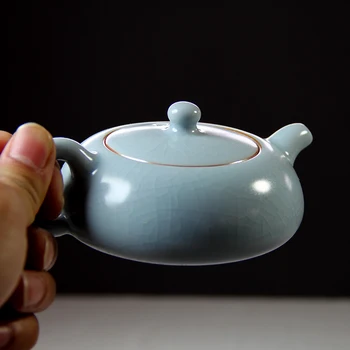 Ru cuptor ceainic Dehua porțelan Chinezesc de ceai acasă Kung Fu set de ceai pentru ceai berii Tie Guan Yin ceai infuser colecție cadou