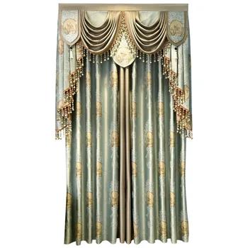 Top lux elegant jacard draperii pentru living windows cu de înaltă calitate, brodate Voile Perdea pentru dormitor#4