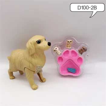 1:6 Câine de Companie Funcția de Plastic de Câine pentru Copii Barbie Papusa Printesa Accesorii Fata Papusa Cadou de Ziua Cameră de Joacă Jucării pentru Ch