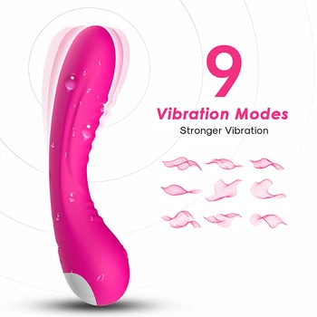Silicon Vibrator Punctul G Bagheta Jucarii Sexuale Pentru Femei Firul Masturbari Masaj Vagin Stimulator Impermeabil Adult De Sex Feminin Vibrator Magazin