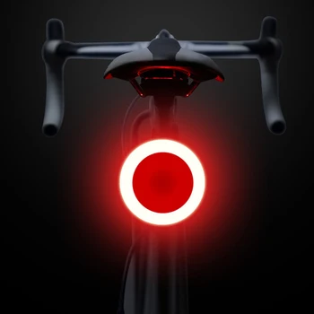 Mai multe Moduri de Iluminare pentru Biciclete Lumina USB Charge Led Biciclete Lumina Flash Coada Spate Lumini pentru Biciclete de Munte Biciclete Seatpost