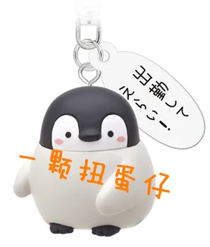 5 tipuri de animale de companie drăguț Pinguin capsulă jucărie Japoneză gashapon figura de colectie, copii jucărie cadou breloc decor geantă pandantiv
