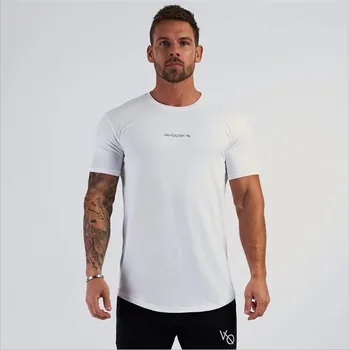 Vara barbati tricou cu mânecă Scurtă T-shirt tricou fitness