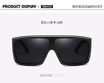 DUBERY Design de Brand Polarizate HD ochelari de Soare Barbati de Conducere Nuante de sex Masculin Retro Ochelari de Soare Pentru Barbati Vara Oglindă Pătrată Oculos UV400