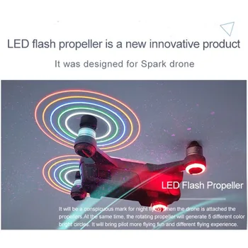 4730 LED Flash Eliberare Rapidă CW CCW Elice Lame de Recuzită Piese de Schimb pentru DJI Scânteie RC Drone Quadcopter Aeronave UAV